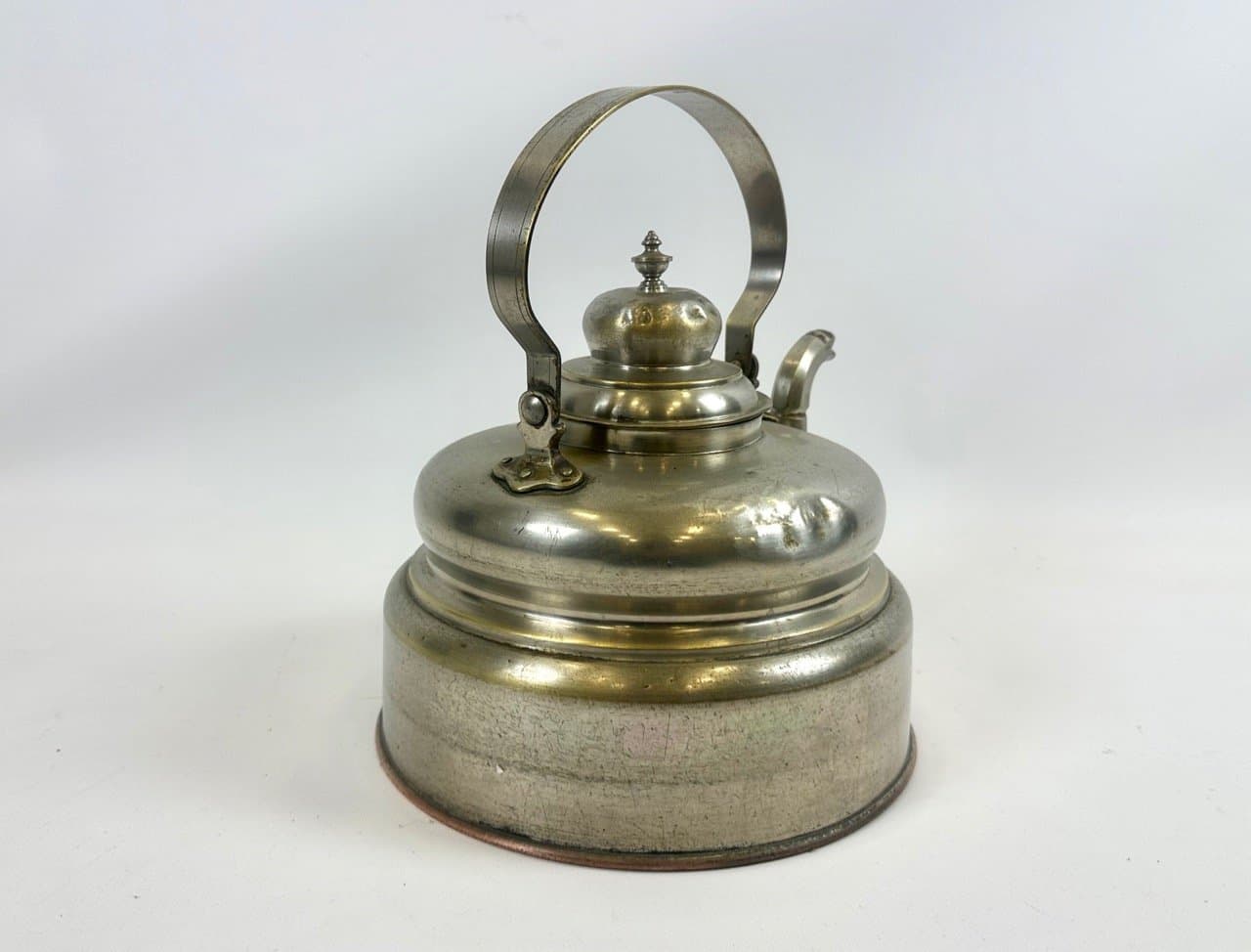 Kettle Art Deco, silver, nickel-plated brass, Germany, 1930s. - 153844