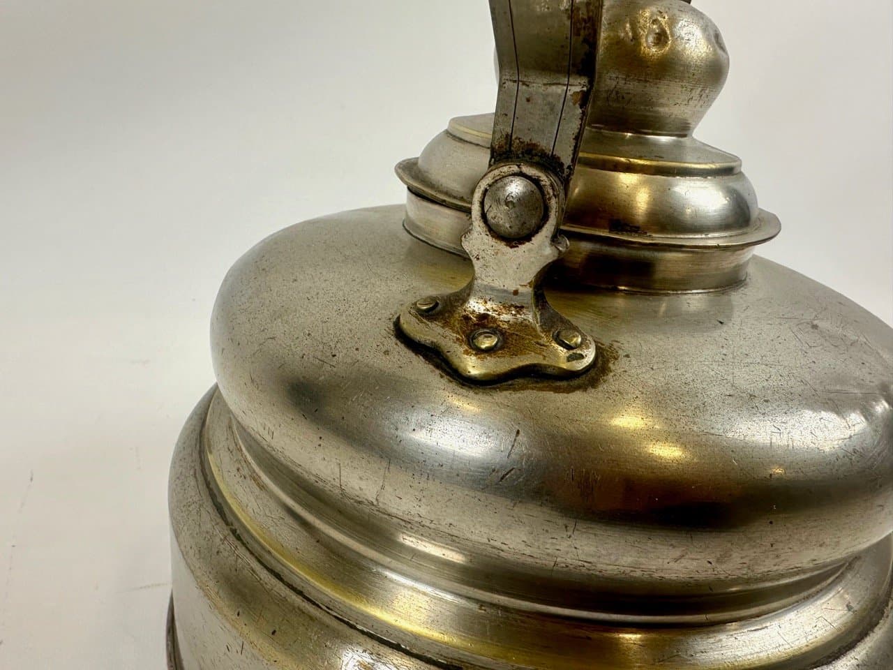 Kettle Art Deco, silver, nickel-plated brass, Germany, 1930s. - 153849