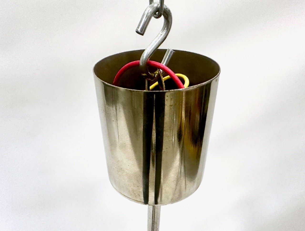 Żyrandol Raspberry, kryształ przezroczysty, metal srebrny, Kamenický Šenov, Czechy, lata 60. - 153887