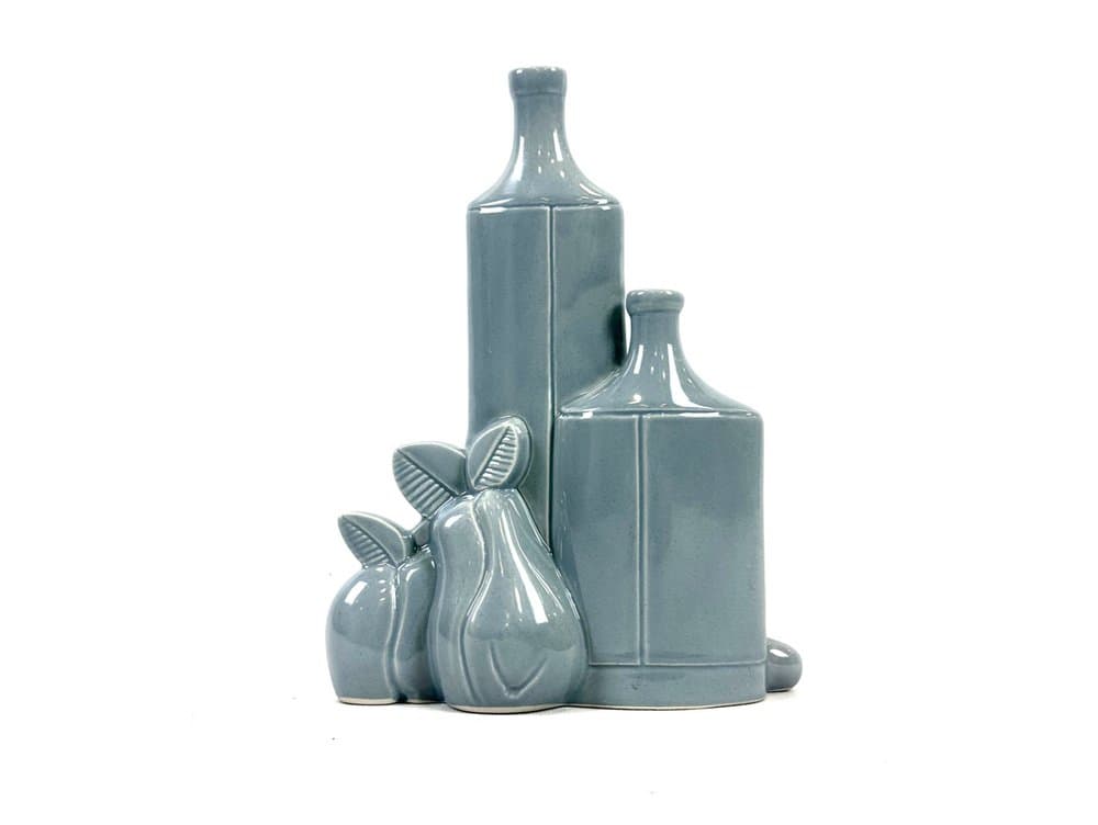 Figurka szara, porcelana, Szwecja, lata 70. - 153912