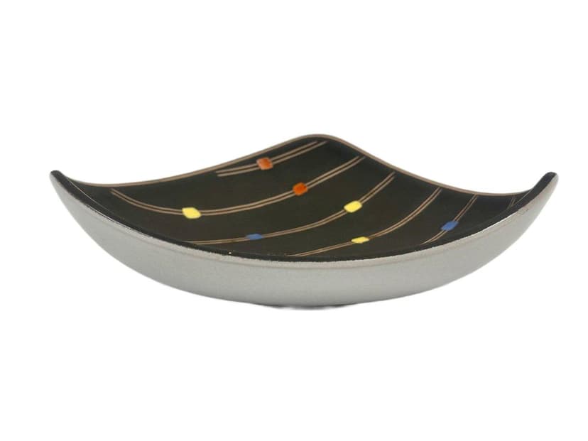 Decorative bowl, multicolor ceramic, Germany, 1960s