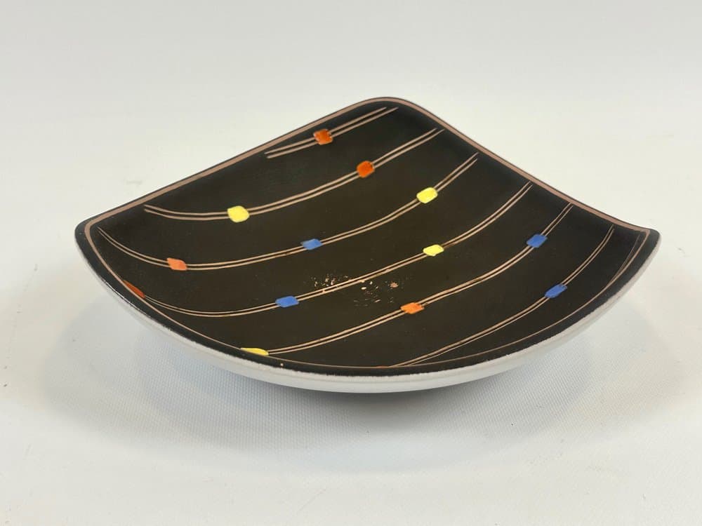 Decorative bowl, multicolor ceramic, Germany, 1960s - 154008