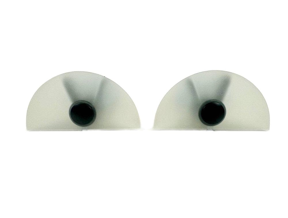 Pair of wall lamps, black metal, opaline glass, by G. Gramigna, Italy, 1980s.