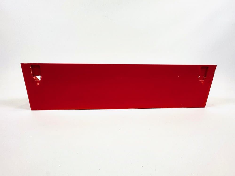 Półka ścienna 7718, czerwona, plastik, proj. A. Castelli Ferrieri, Kartell, Włochy, lata 70. - 154081