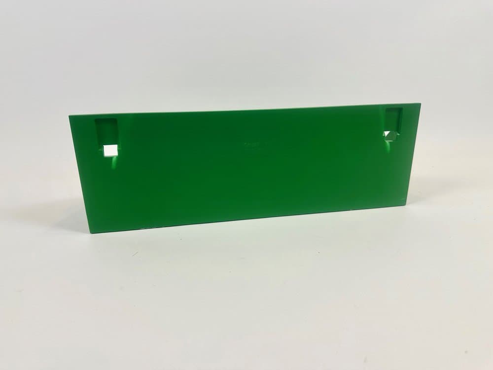 Półka ścienna Model 7717, butelkowa zieleń, plastik, proj. A. Castelli Ferrieri, Kartell, Włochy, lata 70. - 154088