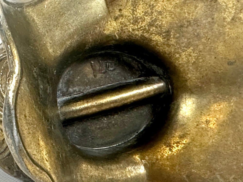 Kałamarz figuralny, Art Nouveau, złoty, metal, Francja, XIX w. - 154219