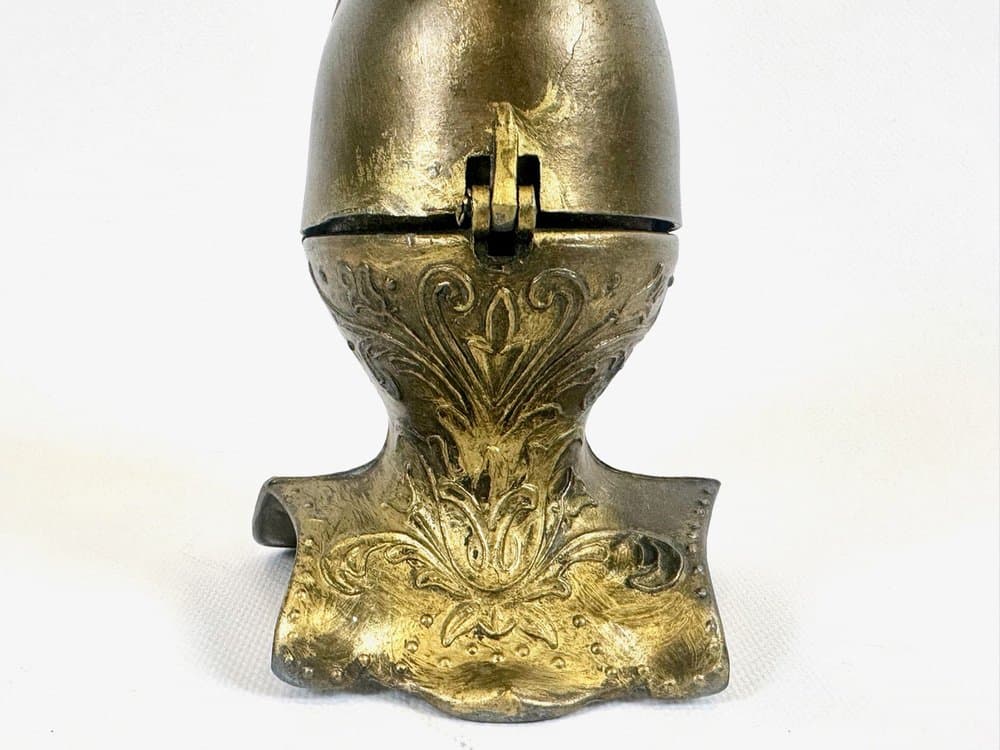 Kałamarz figuralny, Art Nouveau, złoty, metal, Francja, XIX w. - 154217