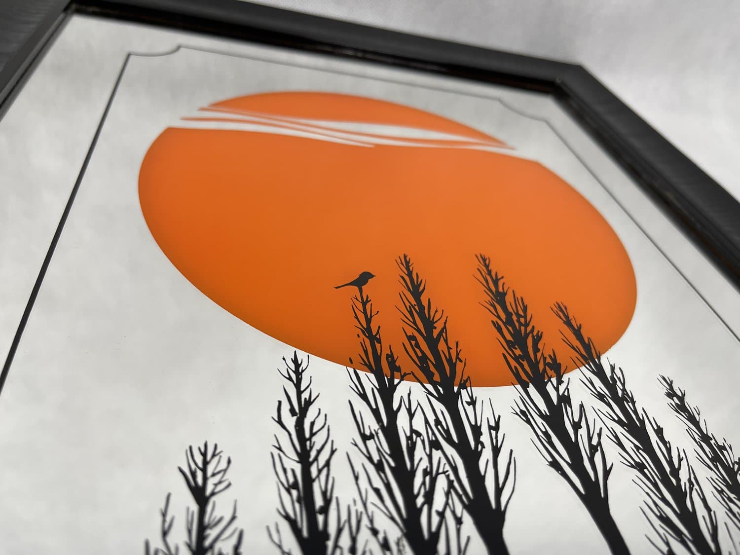 Mirror Sunset, white, Japan, 1970s - 154429