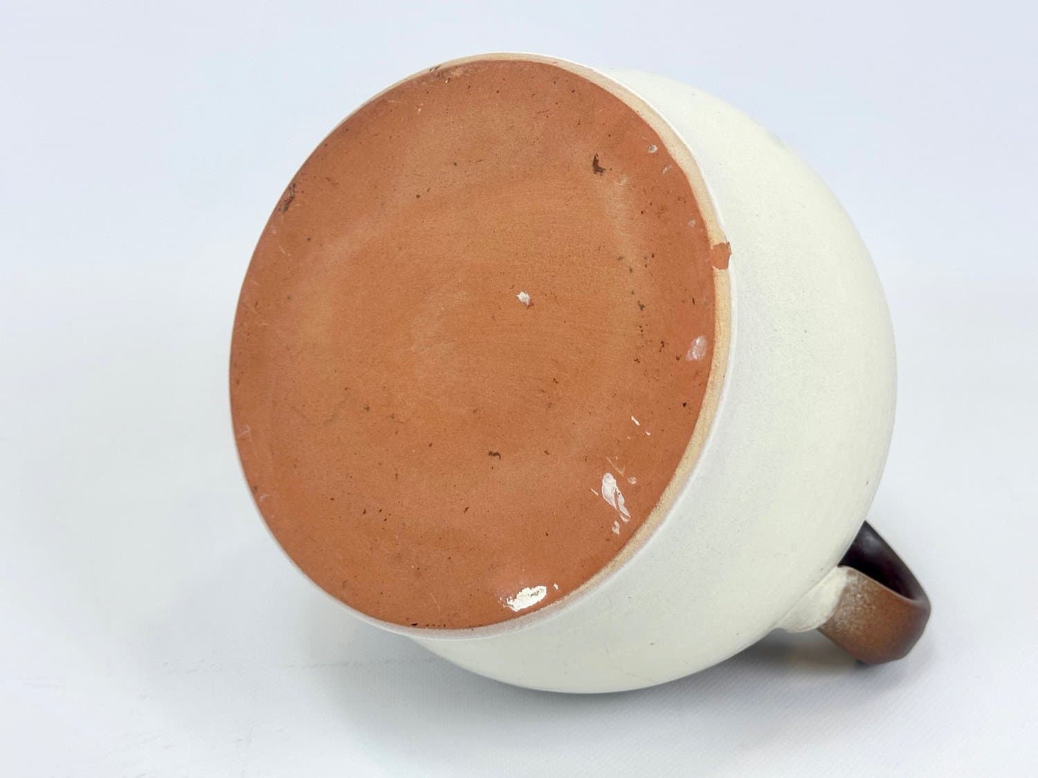 Dzbanek, brązowy jasny, ceramika, Niemcy, lata 50. - 154441