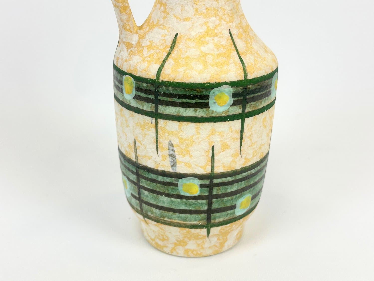 Pitcher, multicolor ceramic, VEB Gräfenroda, Germany, 1950s - 154465