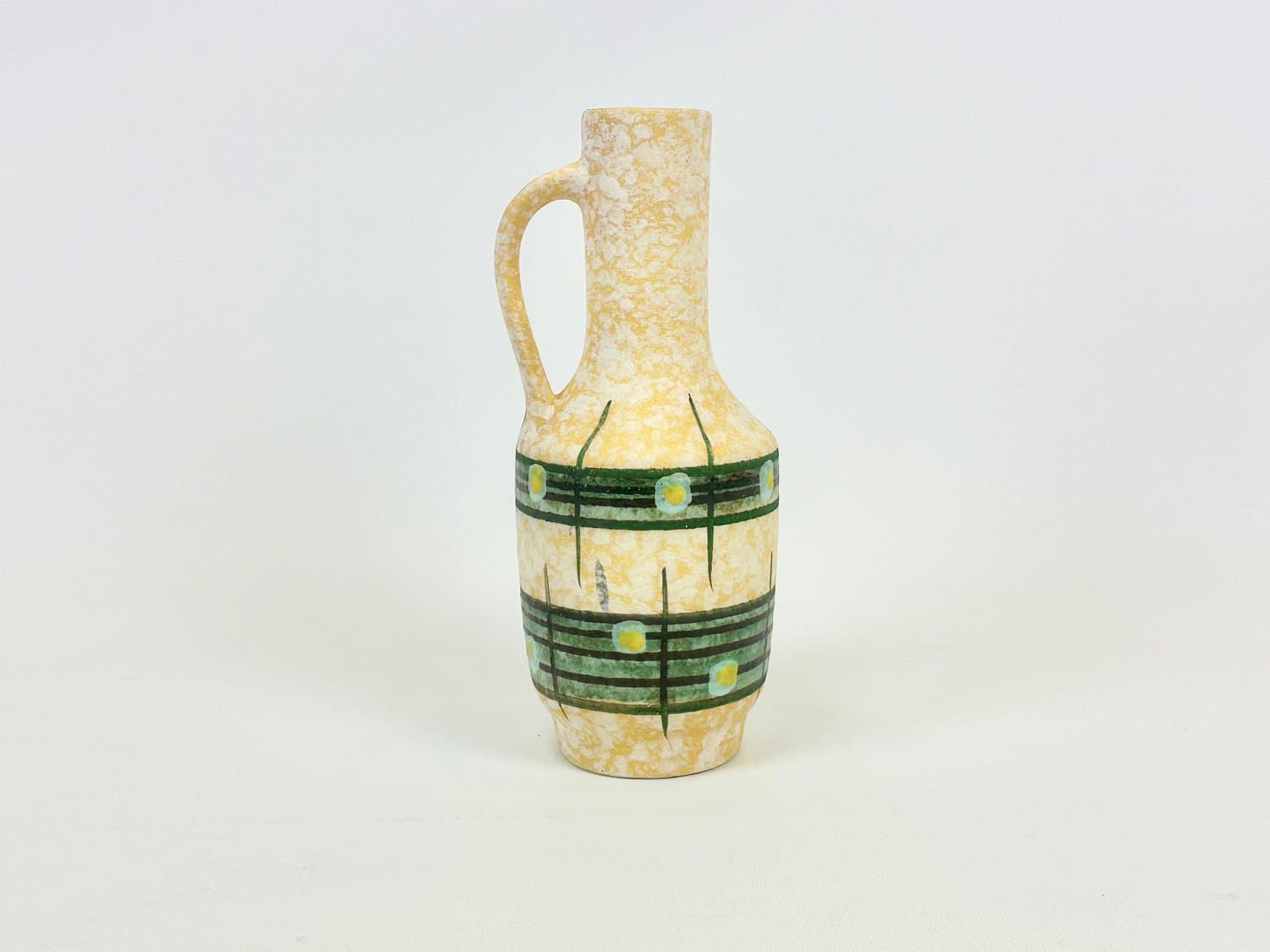 Pitcher, multicolor ceramic, VEB Gräfenroda, Germany, 1950s - 154466