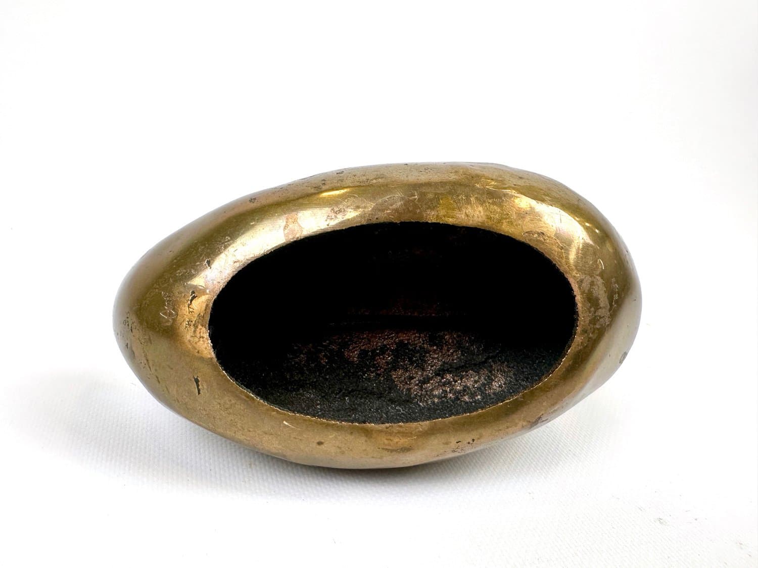 Figurka kaczki, brąz ciemnobrązowy, XIX w. - 154557