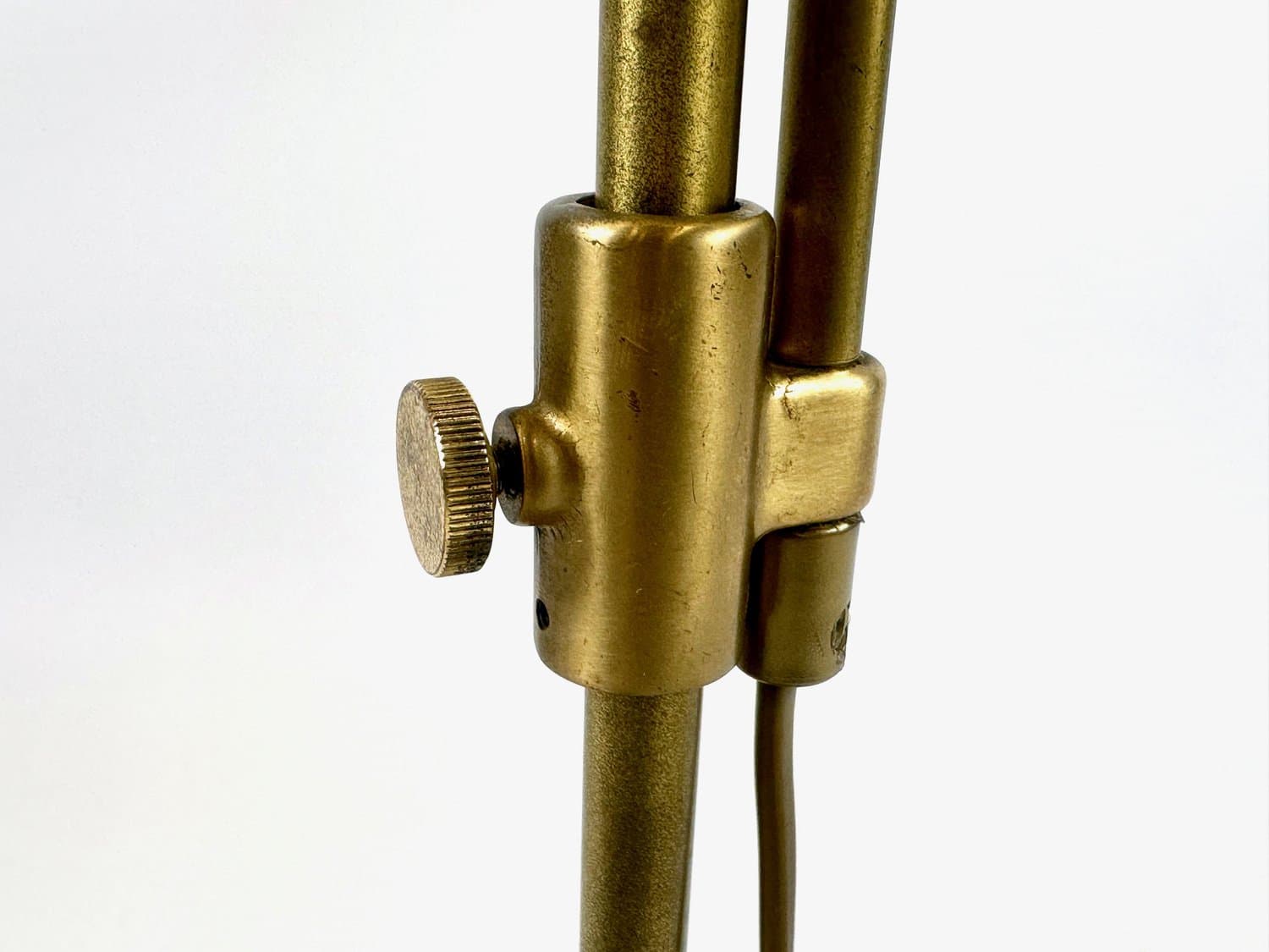 Table lamp, golden brass, Germany, 1970s. - 154564