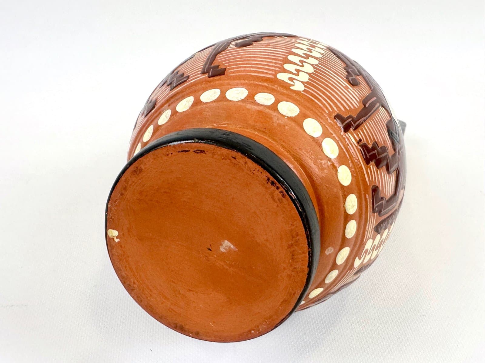 Sardinian amphora, brown terracotta, by C. Nuovo, Italy, 1970s. - 154638