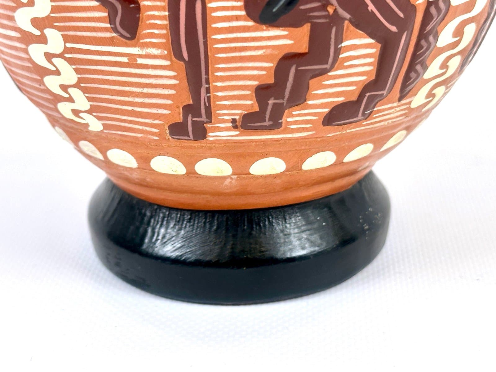 Sardinian amphora, brown terracotta, by C. Nuovo, Italy, 1970s. - 154634