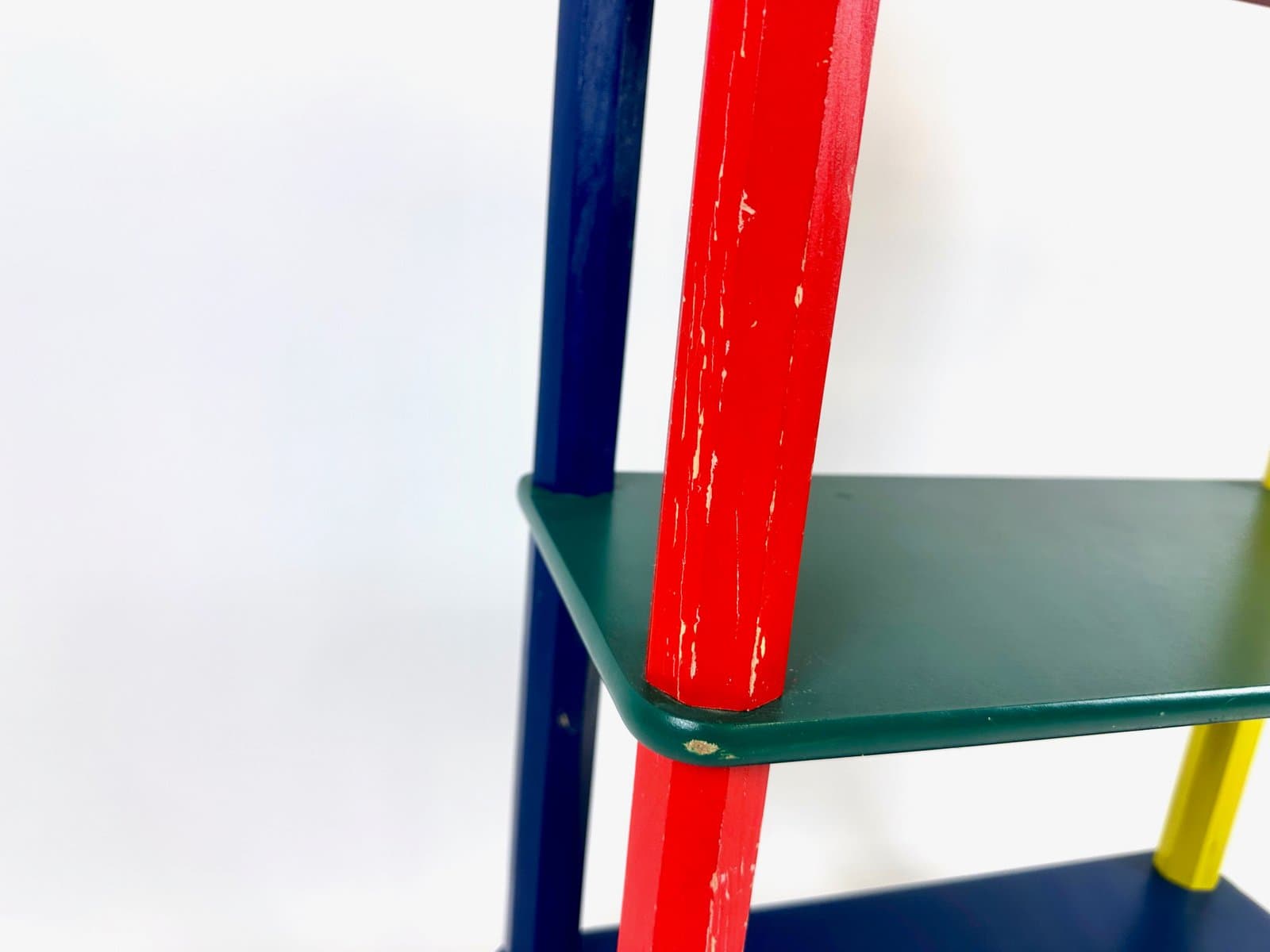 Półka Pencil Shelf, multikolor, sklejka, drewno, proj. P. Sala, Francja, lata 80. - 154728