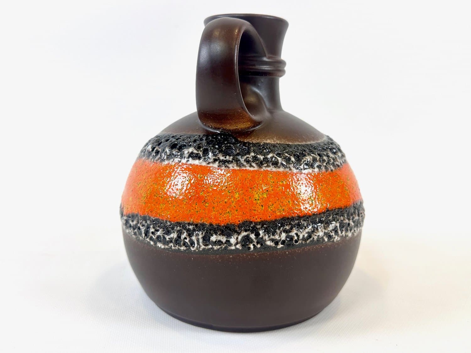 Dzbanek Fat Lava, multikolor, ceramika, Steuler, Niemcy, lata 70. - 154751