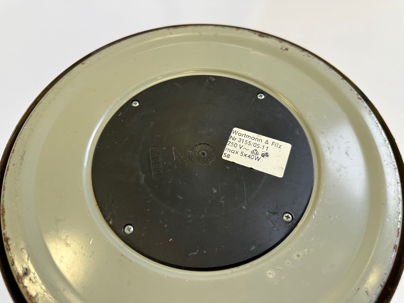 Lampa podłogowa Model Dome, szkło, stal srebrny złoty, Niemcy, lata 80. - 154848