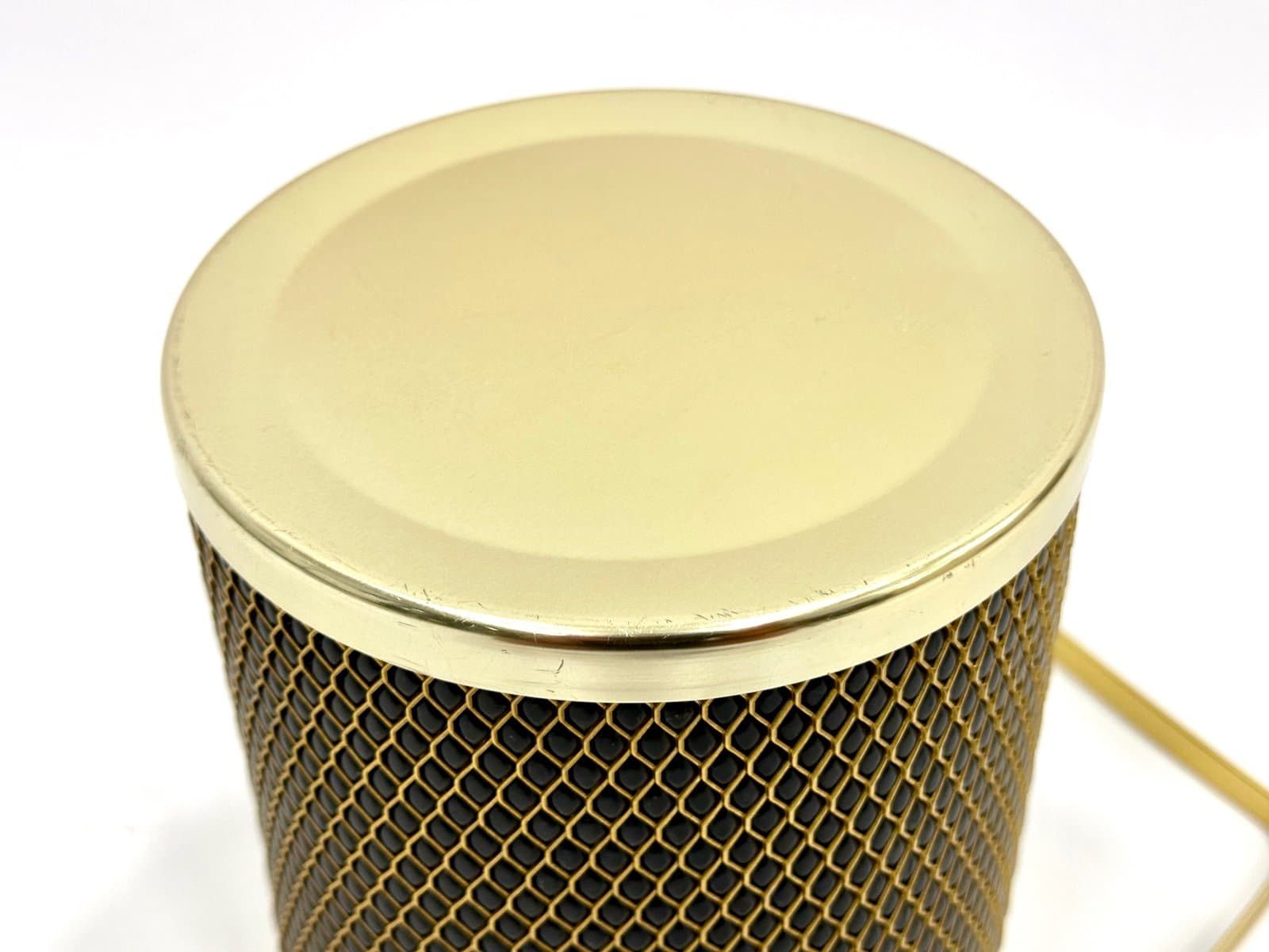 Wiaderko na lód Induga, złoty, mosiądz aluminium, Niemcy, lata 60. - 154877