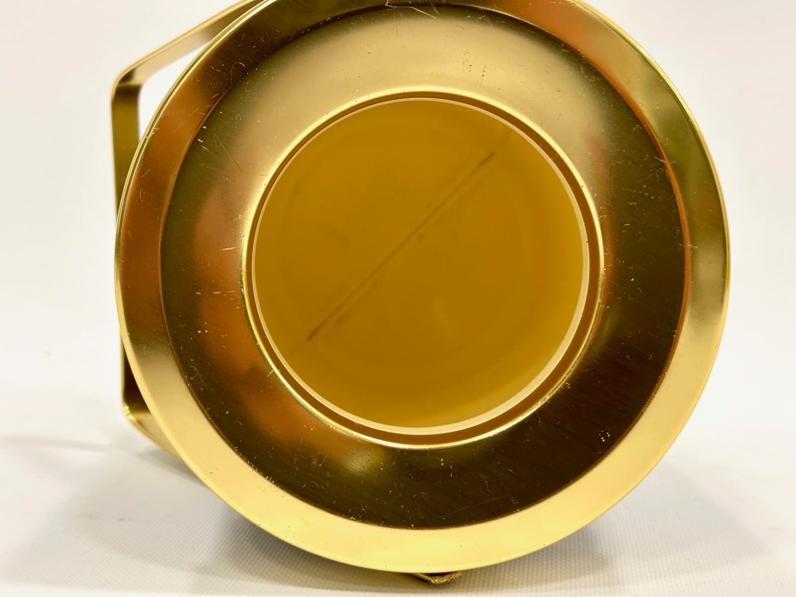 Wiaderko na lód Induga, złoty, mosiądz aluminium, Niemcy, lata 60. - 154878