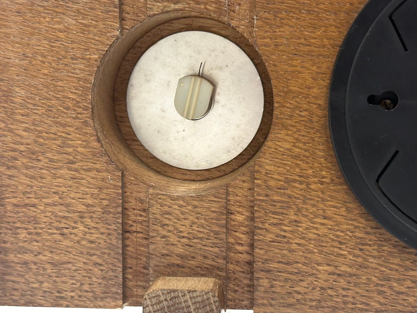 Stacja pogodowa Oco Design, dąb brązowy, akryl, Niemcy, lata 70. - 154977