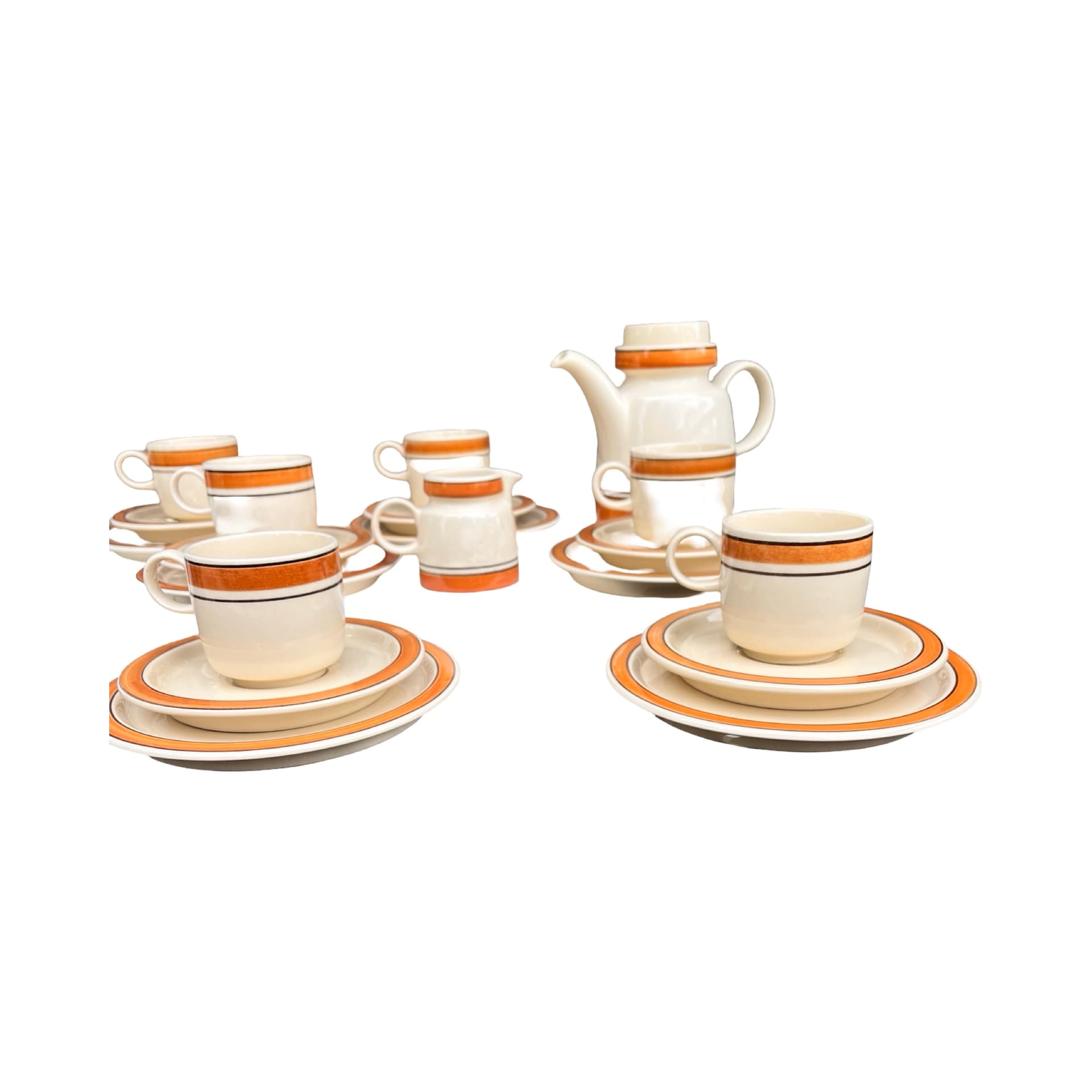 Serwis do kawy dla 6 osób Melitta, Niemcy, lata 70. - 136393