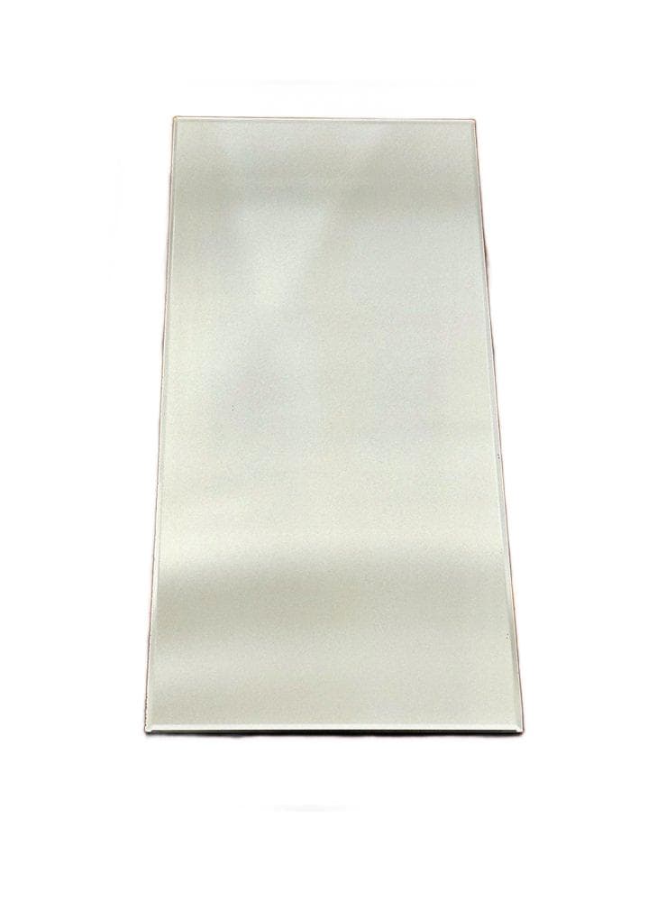 Wall mirror, teak, glass, Germany, 1970s.