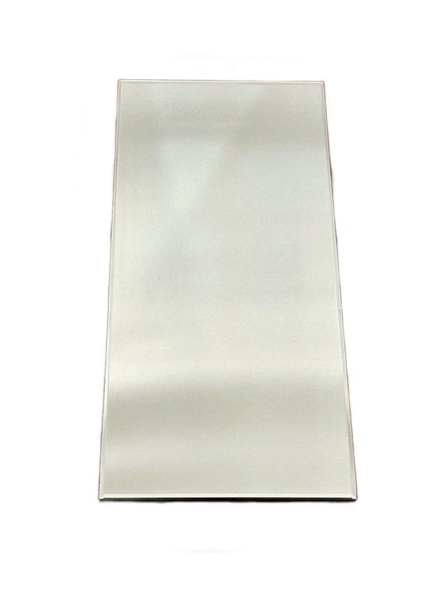 Wall mirror, teak, glass, Germany, 1970s. - DIMENSION