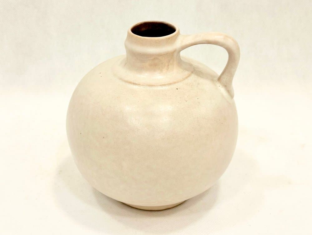 Dzban, beżowy, ceramika, Niemcy, lata 60. - 155343