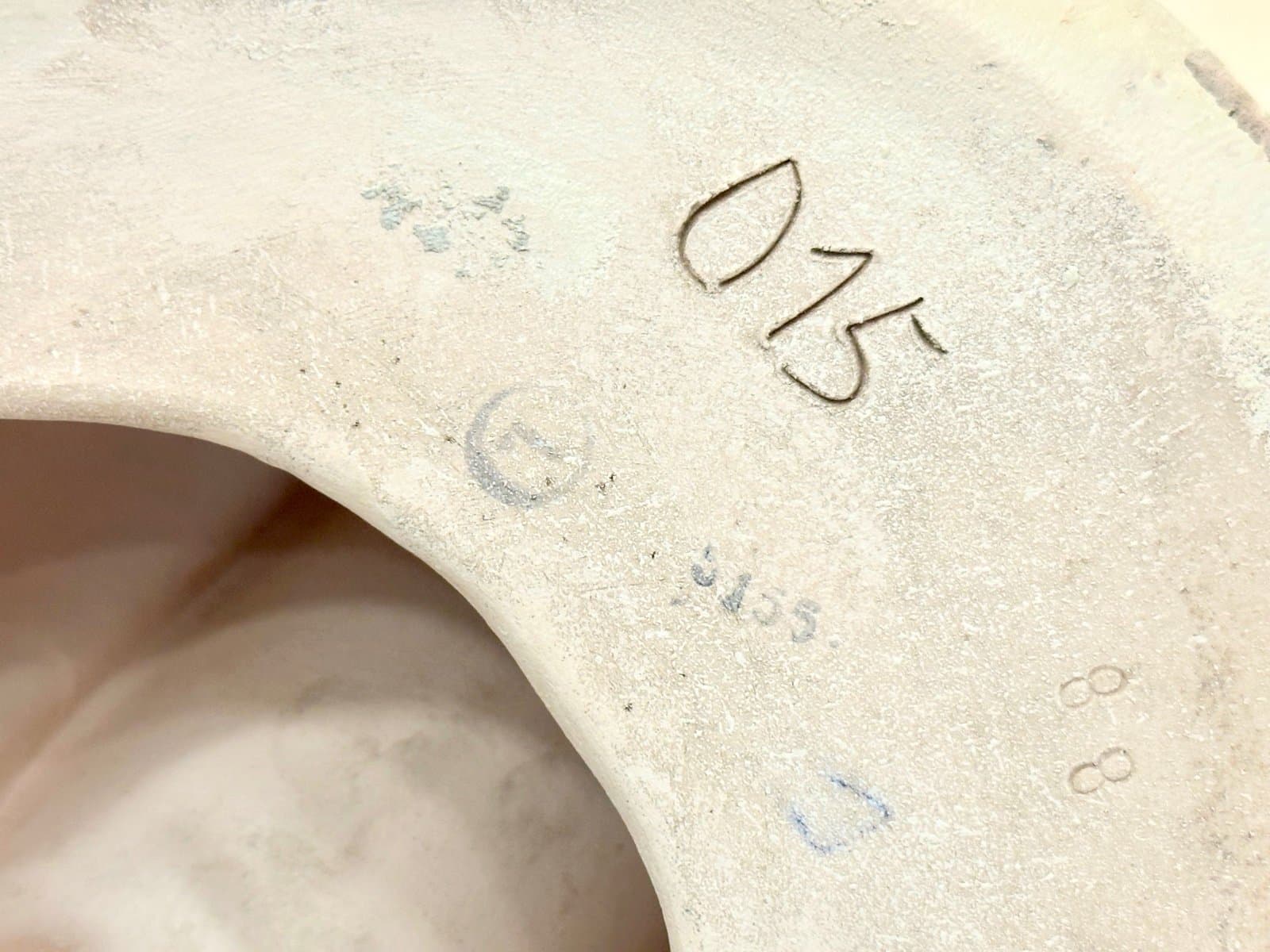 Figura Rowerzysta, beżowy, Czechy, lata 50. - 155382