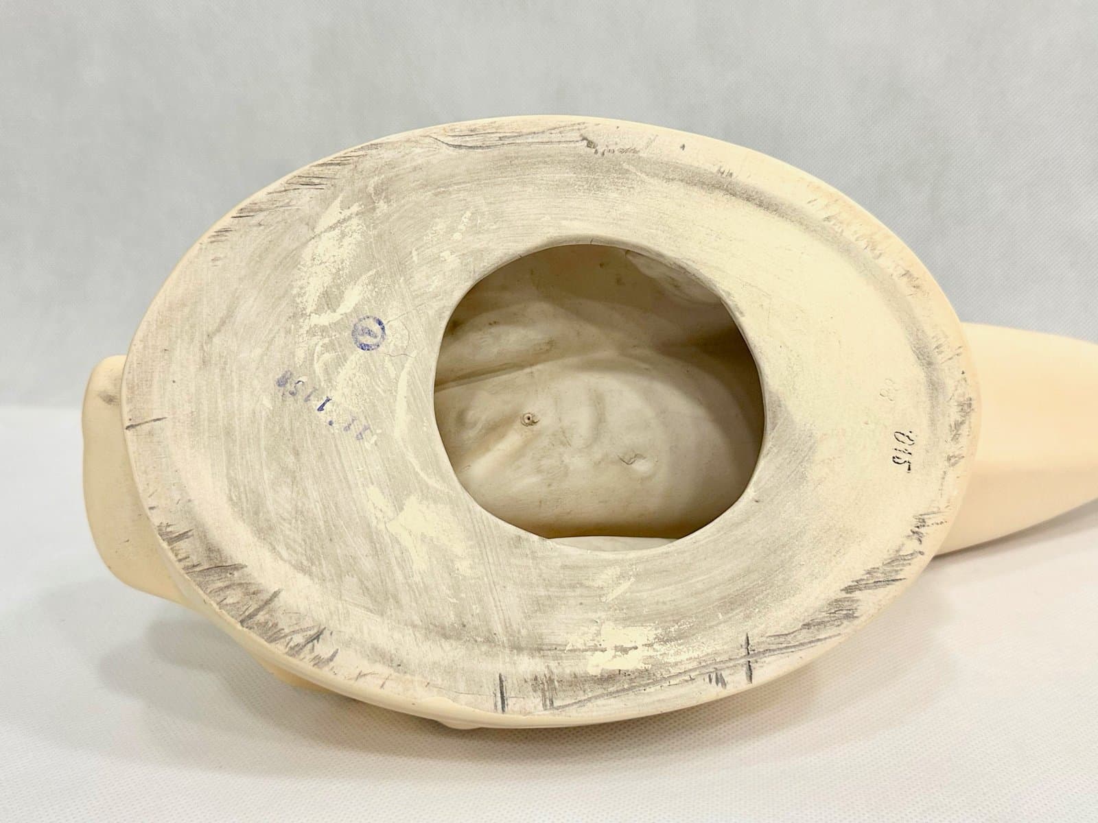 Statuetka wioślarza, kość słoniowa, Czechy, lata 50. - 155525