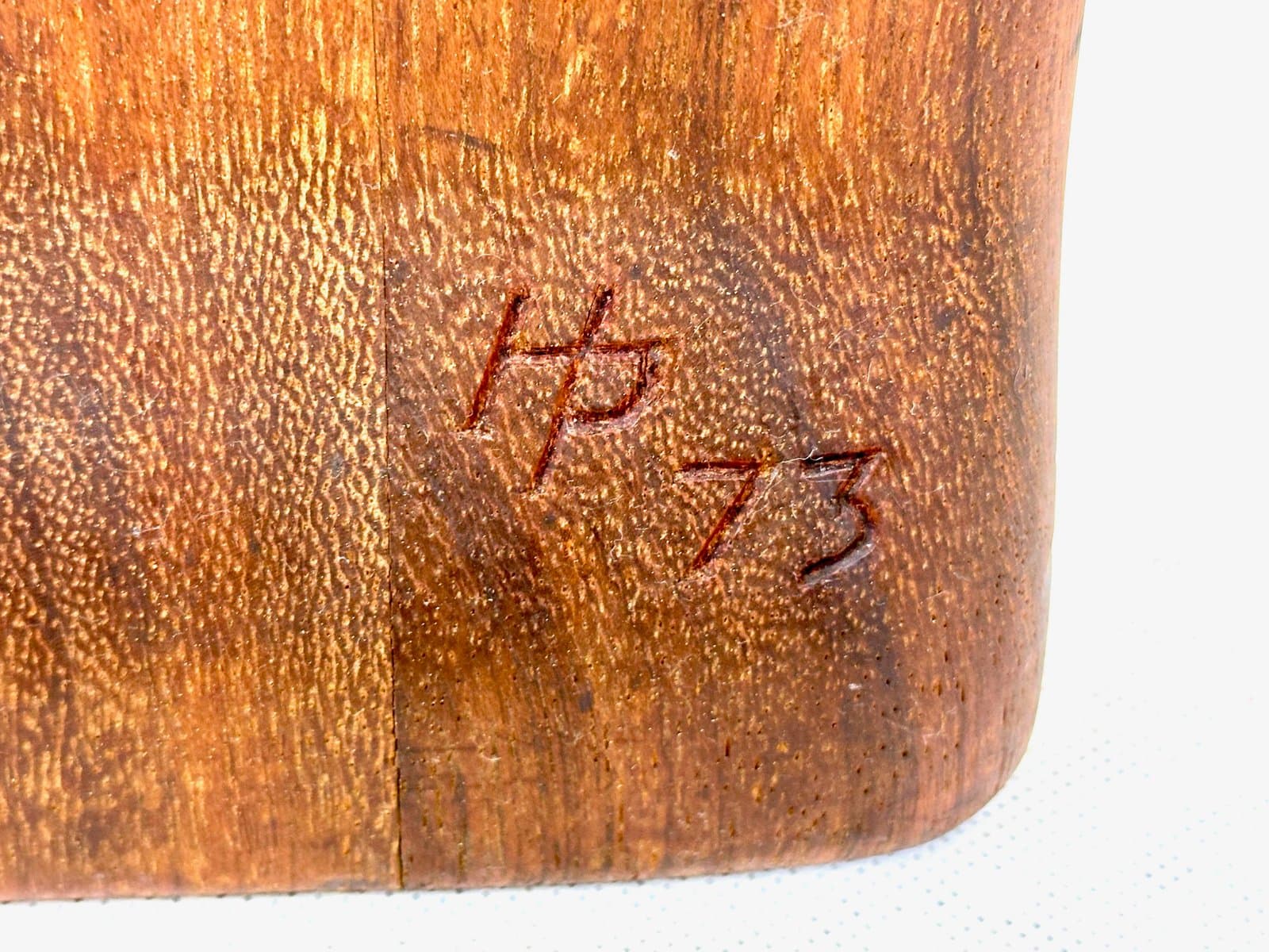 Rzeźba Madonna z Dzieciątkiem, teak brązowy ciemny, lata 70. - 155615