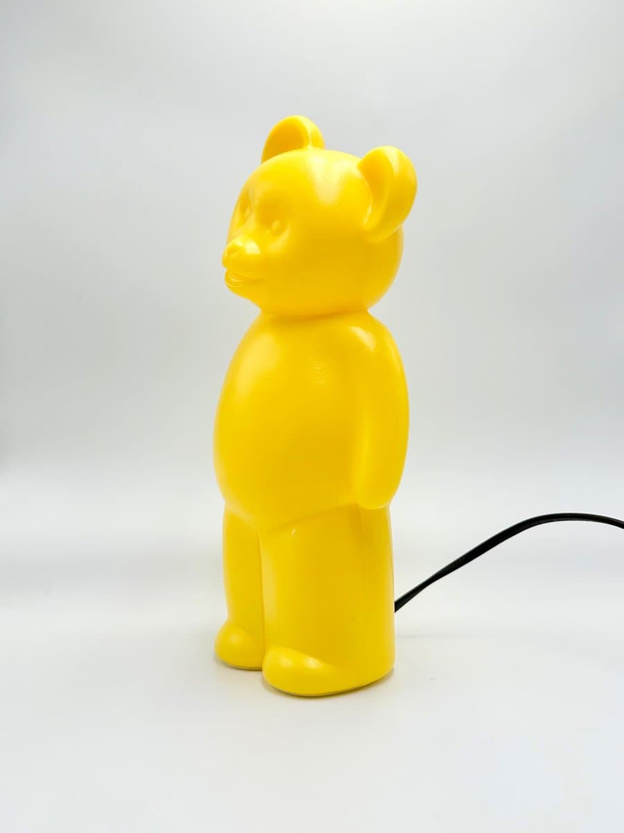 Table Lamp Lumibear, yellow plastic, Germany, 1990s. - 155669