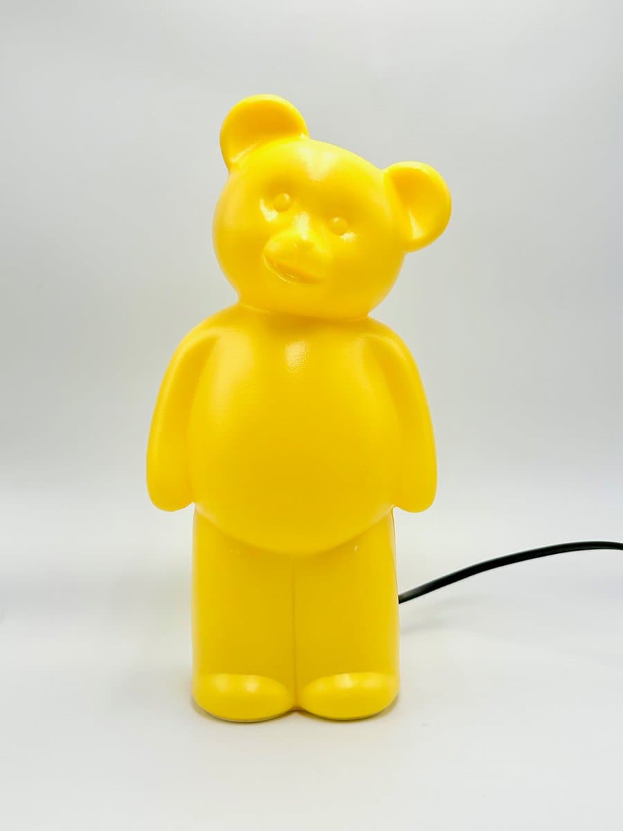Table Lamp Lumibear, yellow plastic, Germany, 1990s. - 155670