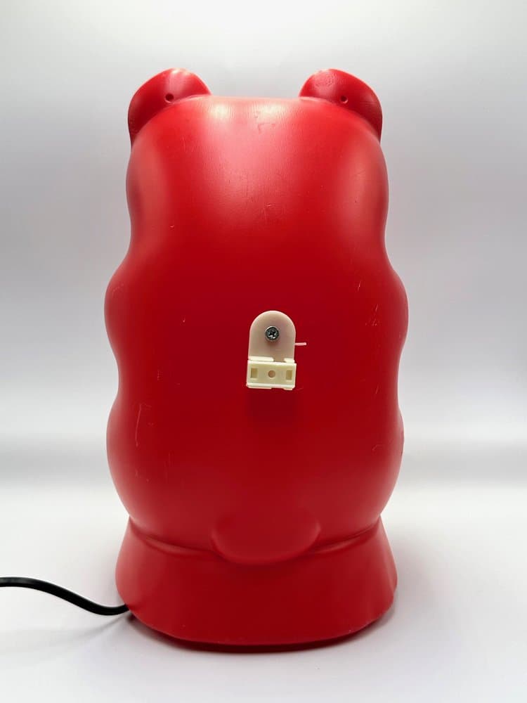 Table Lamp Gummy Bear, red plastic, Germany, 1990s - 155699