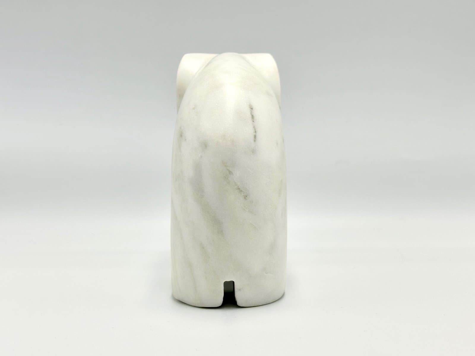 Figurka słoń indyjski Postmodern, marmur biały, Indie, lata 90. - 155724