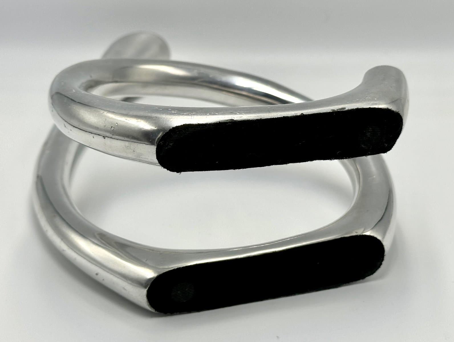 Świecznik Curly, srebrny, aluminium, Holandia, lata 80. - 155731