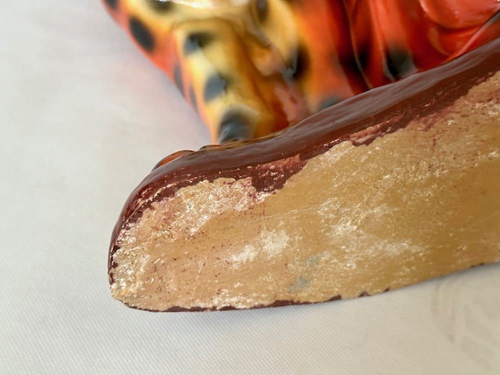 Statua tygrysa, multikolor, żywica, Włochy, lata 70. - 155819