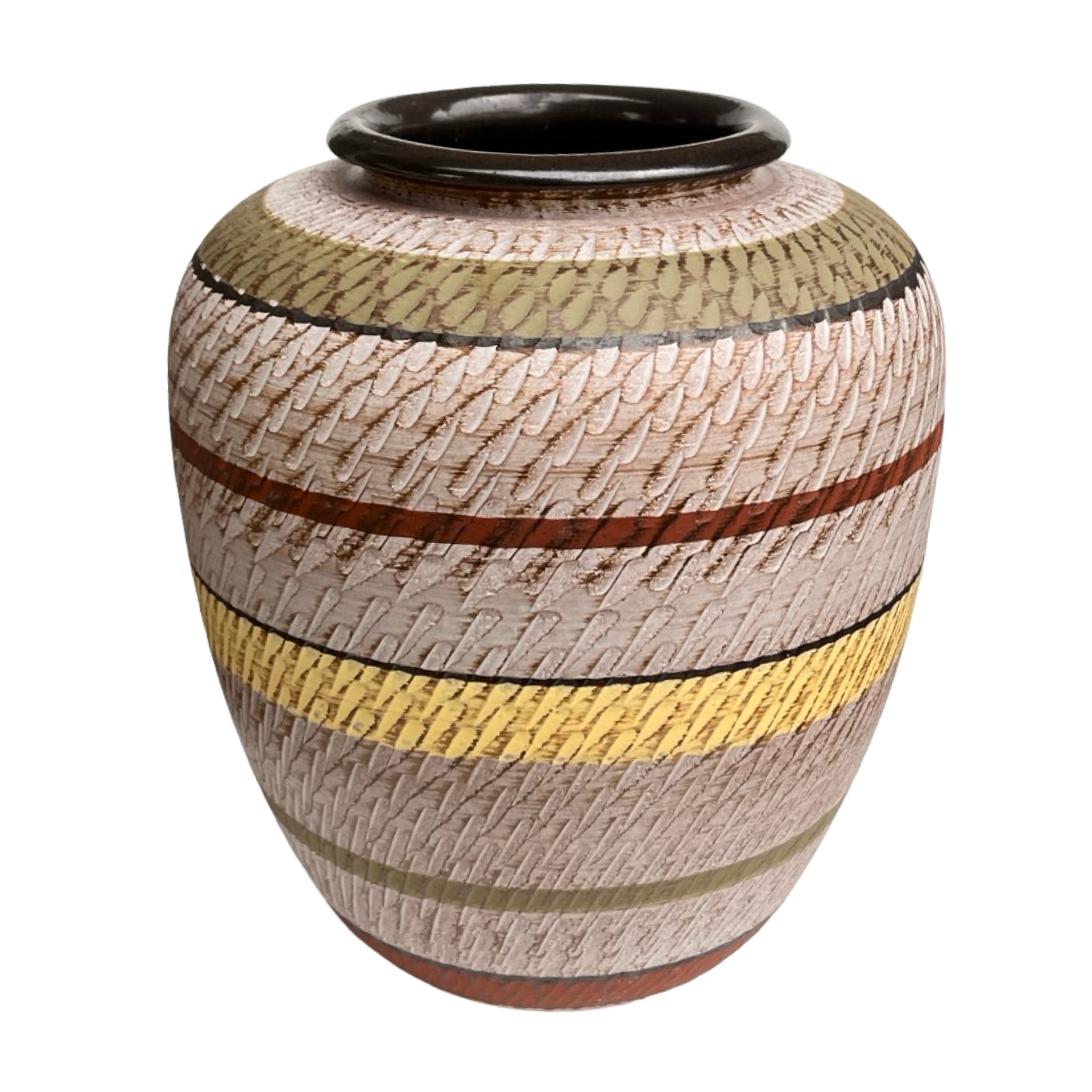 Wazon podłogowy Dümler & Breiden „Faux Klinker”, typ 29/25, Niemcy lata 70. - 139389