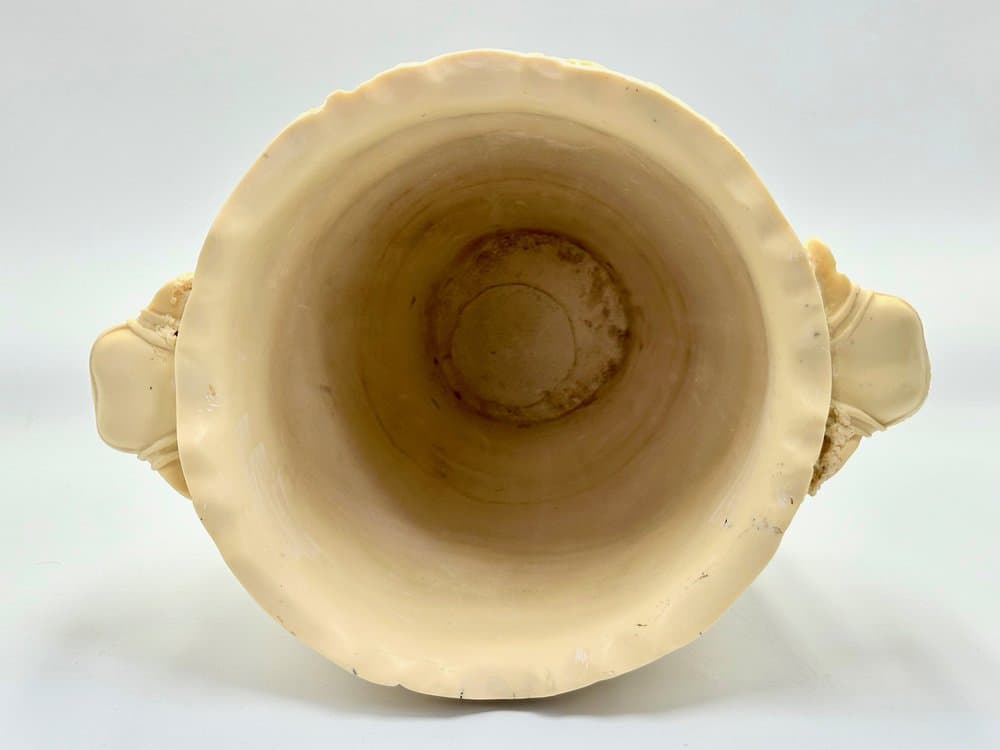 Wazon chiński, kość słoniowa, żywica, Chiny, lata 70. - 155867