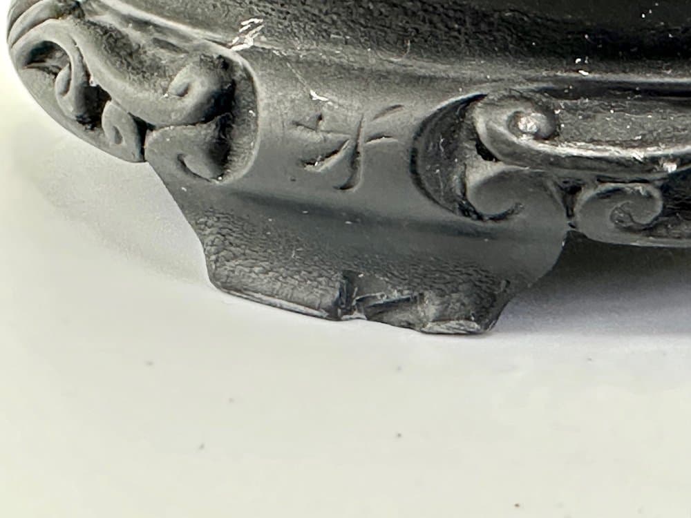 Wazon chiński, kość słoniowa, żywica, Chiny, lata 70. - 155871