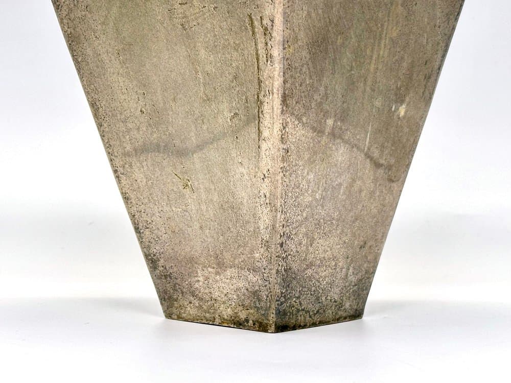 Vase Modernist, silver, silver-plated steel, 1950s - 156036