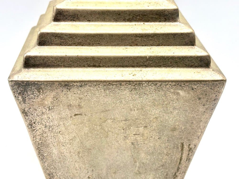 Vase Modernist, silver, silver-plated steel, 1950s - 156038