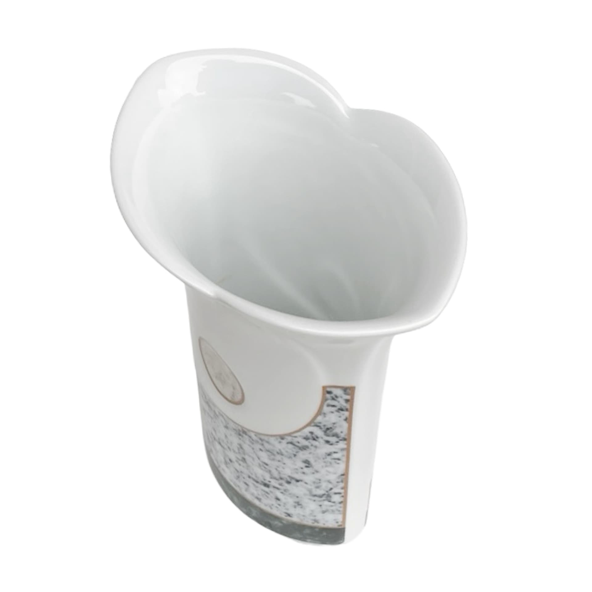 Wazon Hutschenreuther IG BCE, Niemcy, lata 90., porcelana dekoracyjna, model 69 - 140828