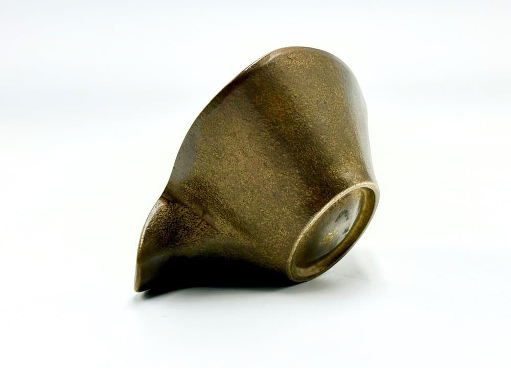 Popielniczka, brąz jasnobrązowy, Austria, lata 50. - 156126