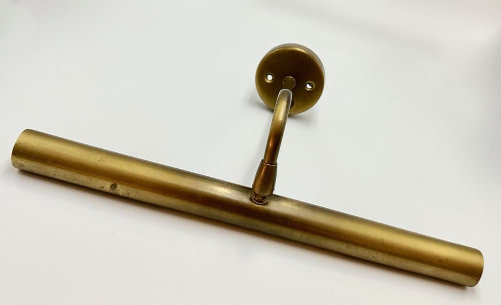 set of three wall sconces, golden brass, USA, 1960s - 156292