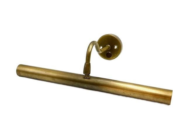 set of three wall sconces, golden brass, USA, 1960s - DIMENSION