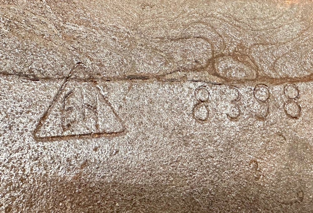 Stojak na parasole, złoty, aluminium, Austria, lata 60. - 156428