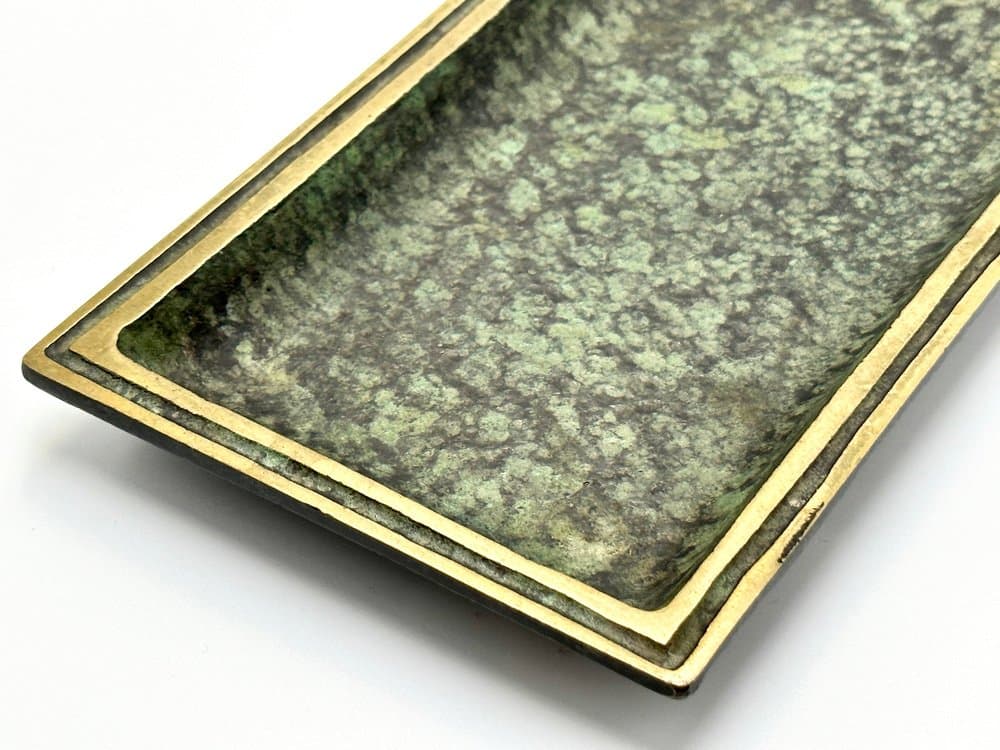 Taca, brąz zielony, Hagenauer, Austria, lata 60. - 156452