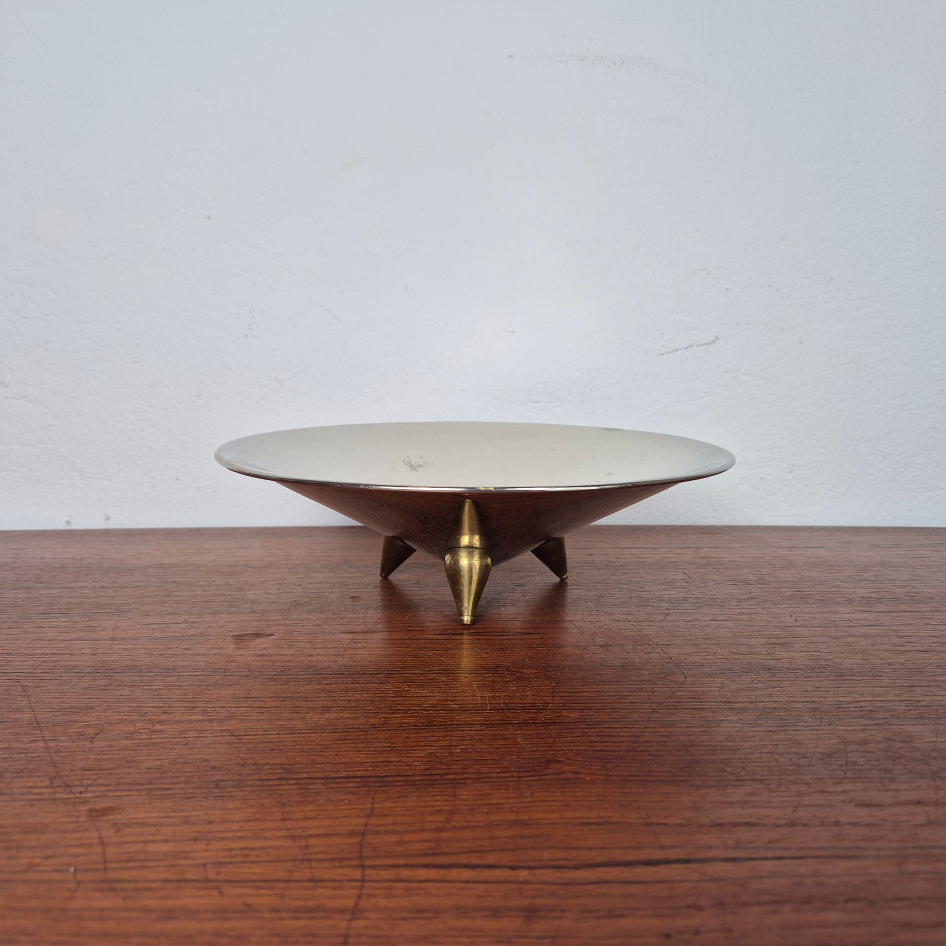 Misa dekoracyjna, metal multicolor, mosiądz, lata 60. - 142778